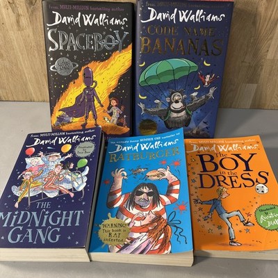 David Williams Books Job Lot Bundle Five Children s Adventure 