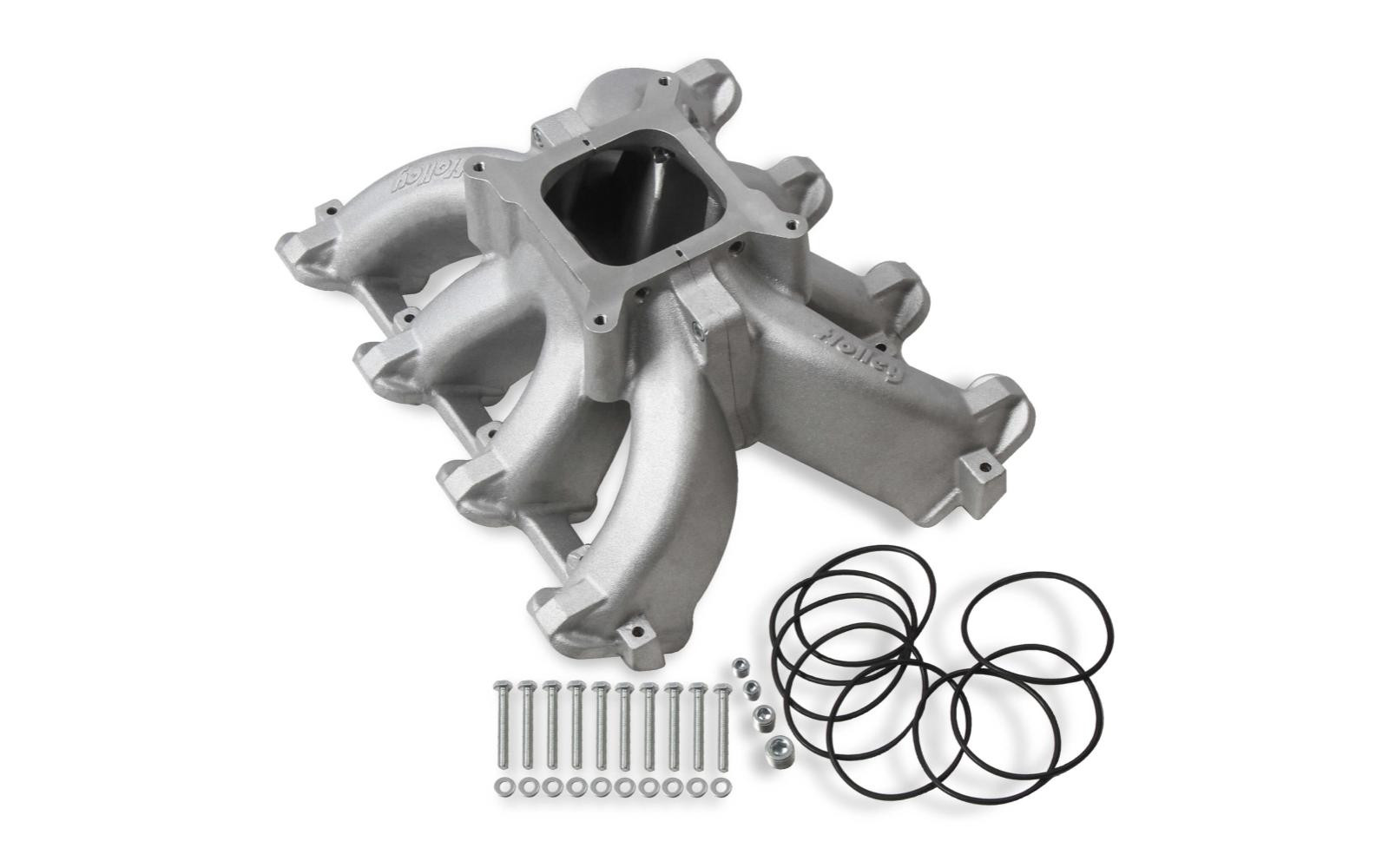 Holley 300-256 Single Plane Split-Design LS Race Intake Manifold for GMC