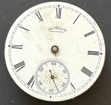 Antique 1888 Waltham Model 1883 1 Pocket Watch Movement Parts/Repair 18s 7j USA