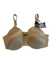 NEW Bali One Smooth U Underwire Bra 38D Soft Taupe Nude T-Shirt DF3W11 GZM 48