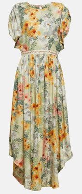 Aire Florecer Maxikleid, Agua by Agua Bendita, Blumenmuster, Größe M