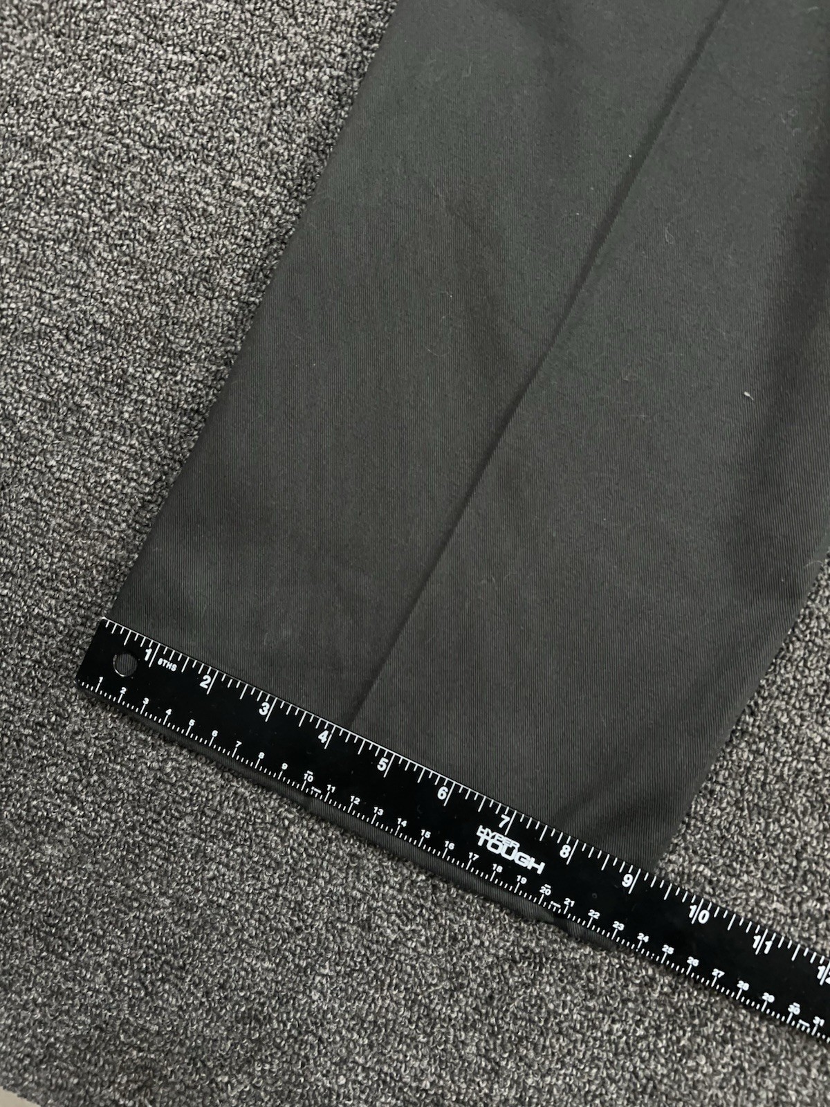 New Wrangler Pants Men’s 40x32 Black Pleated Relaxed Chino Stain Resistant thumbnail 7