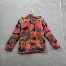 Burton Boys Jacket XL 16 Red Camouflage DRYRIDE Ski Snowboarding
