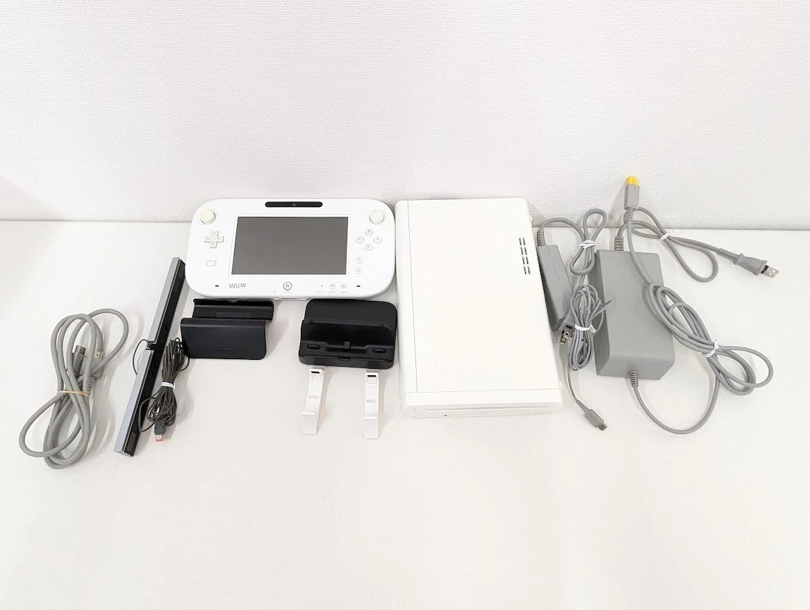 ニンテンドーWiiU Z451 Nintendo Wii U White set 32GB Console JAPANESE VER. WUP