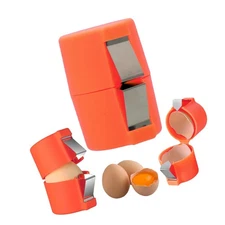 Egg Cracker Tool | Easy Shell Egg Opener | Handheld Egg Seperator Tool | Perf...