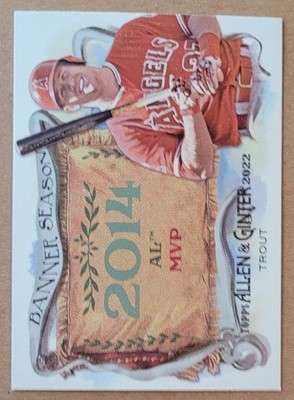 2022 Topps Allen & Ginter - Banner Seasons Mike Trout #BS-21