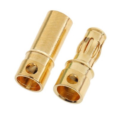 10 paar 3,5mm vergoldete bananenstecker diy rc batterie esc motor