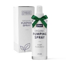 CoBoo Pumping Spray 2 Fl Oz  Organic Skin Lubricant for Breast Pumping  Pump