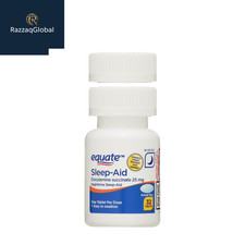 Equate Nighttime Sleep-Aid Doxylamine 25mg Tablets, 32 Ct