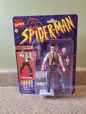 Marvel Legends Retro Hasbro  J Jonah Jameson 6 inch Action Figure Spider-Man NIB