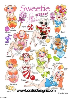 Loralie Designs Machine Embroidery Sweetie USB/Flash Drive