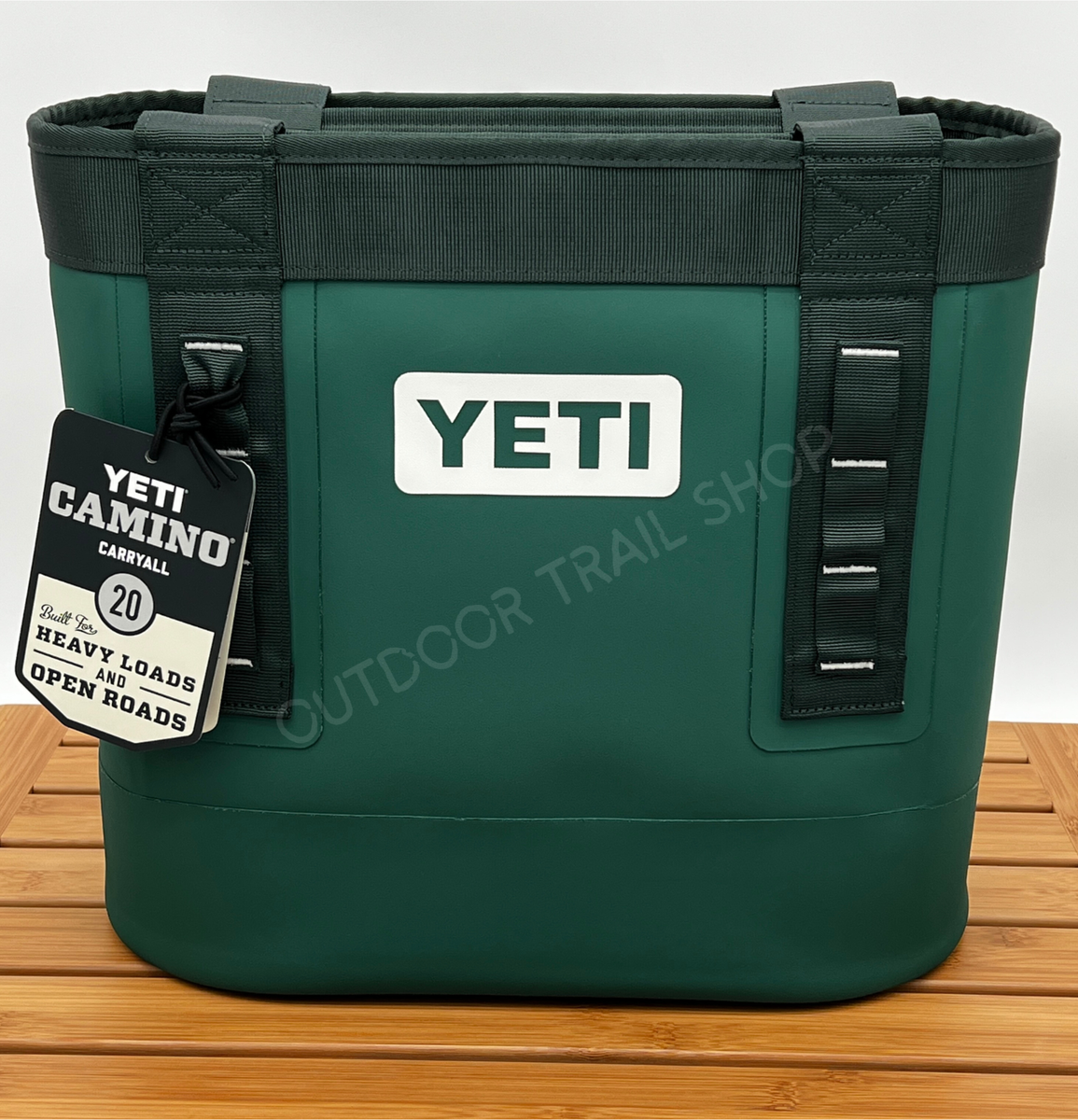 YETI Camino 20 Carryall Tote Black Forest Green Limited Edition