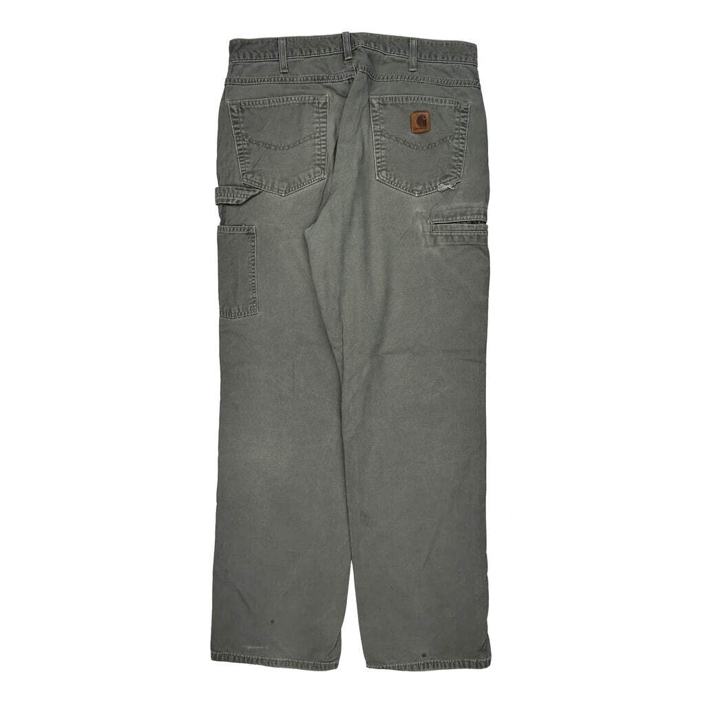 Carhartt Carpenter Pants - 36W 32L Gray Cotton