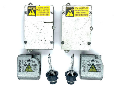 2x OEM 05-08 Maserati Quattroporte Xenon HID Headlight Ballast Igniter D2S Bulb
