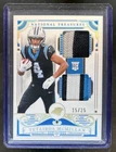 2025 National Treasures Tetairoa McMillan Rookie Dual RC Patch Holo Silver #/25