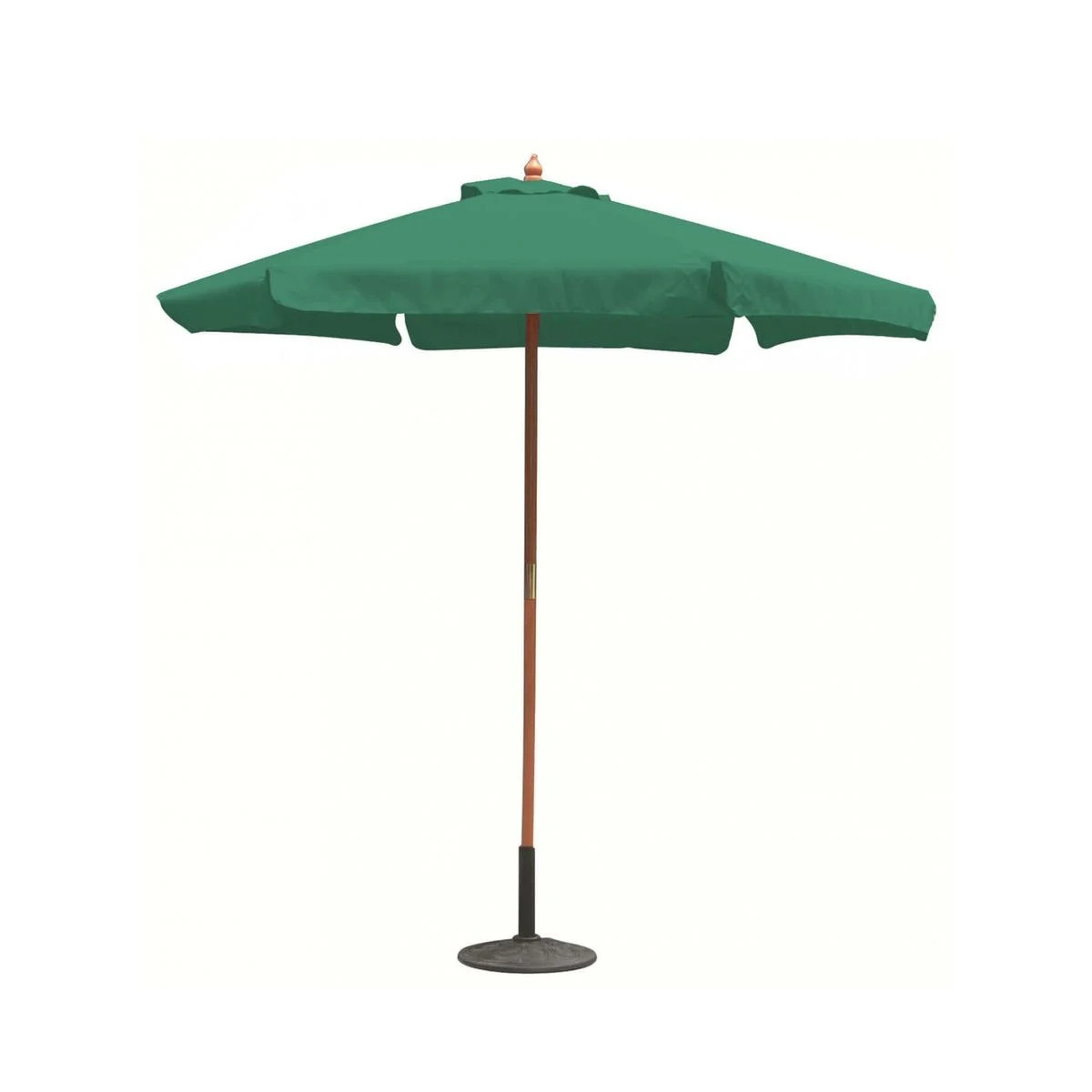 Parasol de jardin bois mât central 3m Fantasy ombrage extérieur