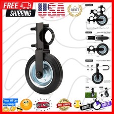 Gate Helper Wheel for Supporting Metal Swing Gates with 1-5/8" Thru 2" Gate F...