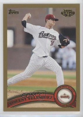 2011 Topps Pro Debut Gold 31/50 Vince Velasquez Vincent Velasquez #42 1u6