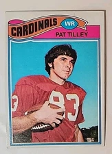 1977 Topps Football Card 412 Pat Tilley St. Louis Cardinals 