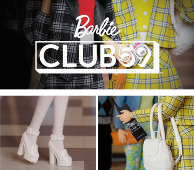 Barbie Signature - Clueless Dionne, bambola da collezione 30° Anniversario, in abito a quadri bianco e nero, cappello a cilindro e cellulare inclusi, 6+ anni, JBJ47
