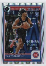 2023-24 Panini NBA Hoops Premium Stock Seismic Prizm Stanley Umude #69 1c5x