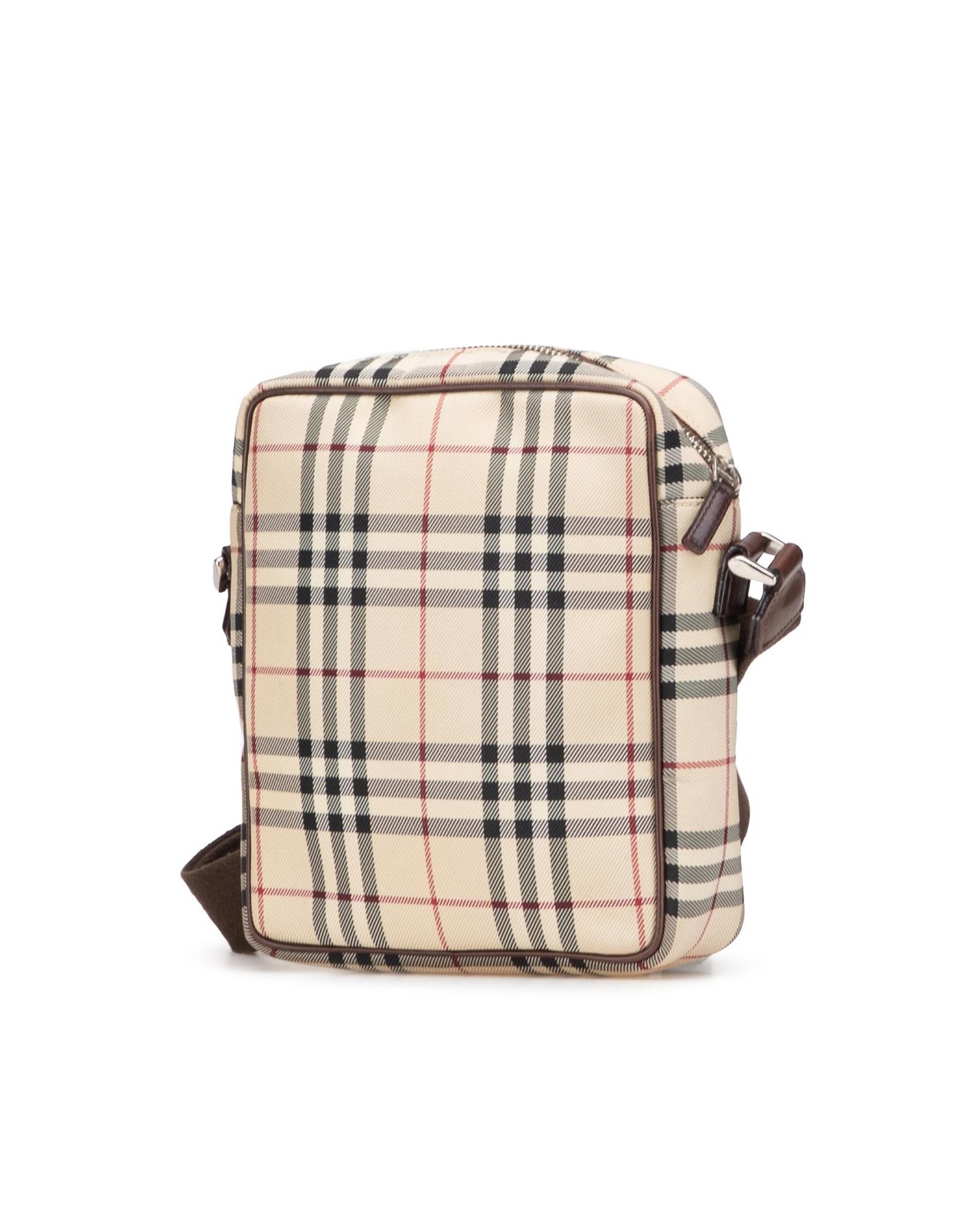 Preloved burberry Small Check Pattern Crossbody B… - image 2