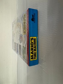 Mario's Time Machine NES Complete In Box 100 % CIB! L@@K!