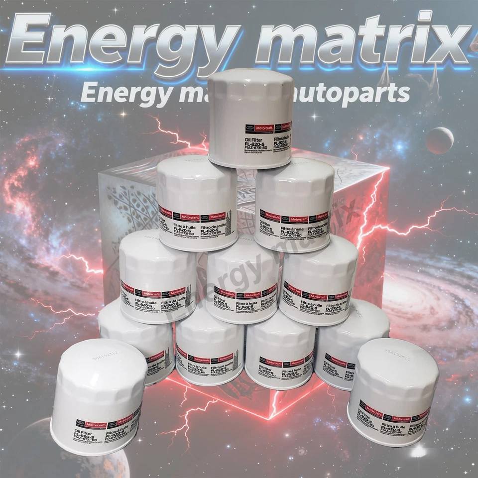 NEW Motorcraft FL820S Oil Filters Case of 12 Bulk Pack FL820SB12 FL820S OEM - Image 2 of 4