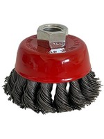 TopfbüRste 125Mm BüRste Gezopft DrahtbüRste Winkelschleifer & Flex Vago 1X