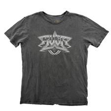 RVCA Shirt Mens Large Gray Artist Network Program Graphic Tee Vintage Wash