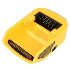 Protable DCB090 Battery Adapter For DEWALT 14.4V-20V USB Power Source Charger