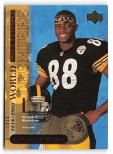2000 Upper Deck Ovation #80 Plaxico Burress Rookie Pittsburgh Steelers