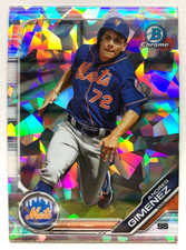 ANDRES GIMENEZ SAPPHIRE REFRACTOR ROOKIE JAYS SP RC • 2019 Bowman Chrome #BDC-8