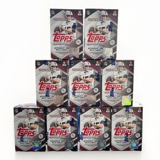 2026 TOPPS FLAGSHIP FOOTBALL NFL VALUE BLASTER BOX LOT (9)