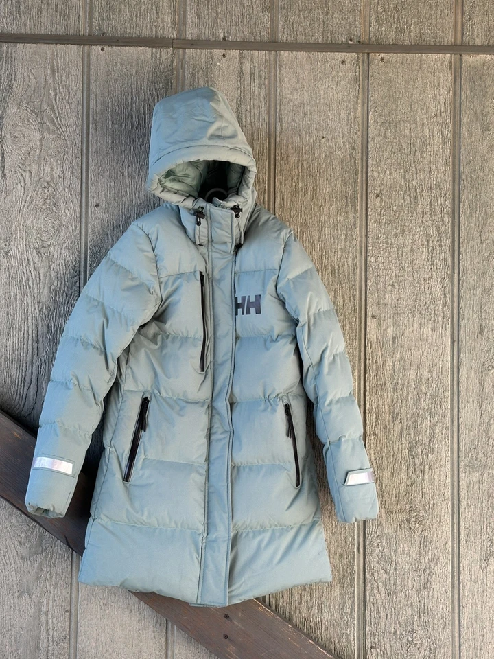 Helly Hansen Women's Adore Puffy Parka Jacket Size XS/TP, Sea foam Teal - Image 2 of 4