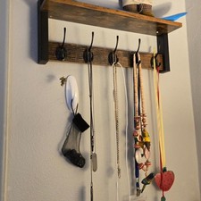 Appendiabiti da parete con ganci da parete con mensola, ganci per ingresso,