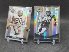PANINI LIMITED LEGEND BILLY SIMS 2 CARDS LOT /125 &amp; /25 Lions