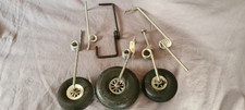 Job Lot Sprung Undercarriage RC Plane RC Aeroplane Nose Wheel Undercarriage L4