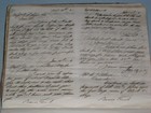 1800'S LETTER COPYING BOOK 500 PAGES OF HANDWRITTEN COPIES OF CORRESPONDENCE — photo 7