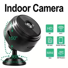 HD 1080P Mini Camera Home Wireless WiFi Security Smart Cam IR Night-Vision DVR