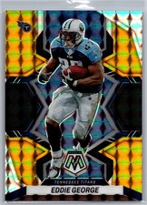 Eddie George 2022 Panini Mosaic - Choice Black & Gold Mosaic /8 #194🔥