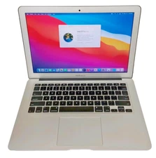 MacBook Air 4GB 13.3" Intel i5 4th Gen 128 GB SSD MacOS Big Sur