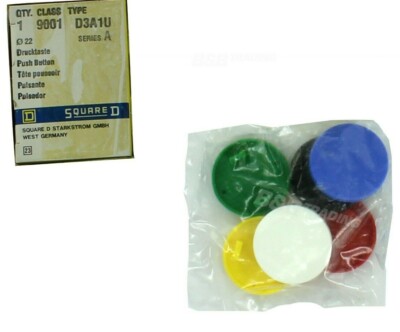 1 Pc Square D 9001 D3A1U Momentary Push Button New
