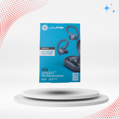 JLab GO Sport+ True Wireless Earbuds, Gym & Work Out Headphones, Bluetooth