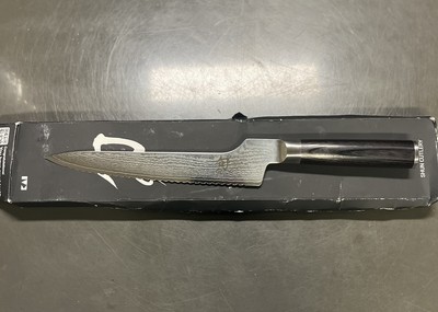 Shun Cutlery Classic Offset Bread Knife 8.25 , Long Serrations Glide Through ...