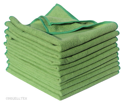 Microfaser Basic Universaltücher Tuch 40 x 40 cm 280g/m² Grün Tücher Mikrofaser 