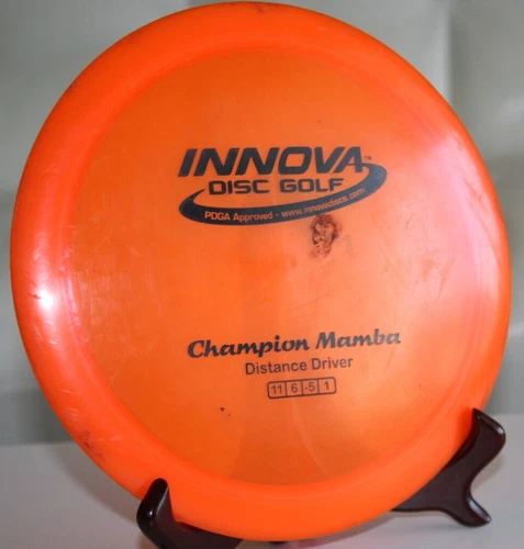 INNOVA-CHAMPION MAMBA-171GRMS-ORANGE-BLACK FOIL STAMP