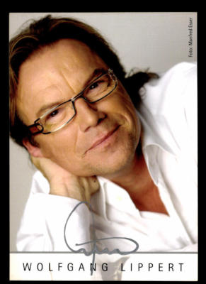Wolfgang Lippert Autogrammkarte Original Signiert # BC 135488