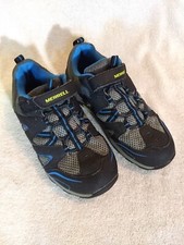 Merrell Big Kids Trail Chaser Black/Gray Shoes, Size: 6 M JJ34 25