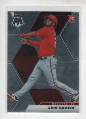 2021 PANINI MOSAIC BASEBALL - ROOKIE LUIS GARCIA WASHINGTON NATIONALS #249
